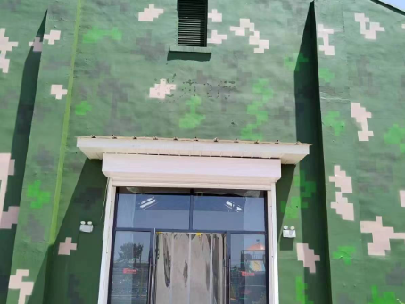 海东地面数码迷彩漆施工注意事项